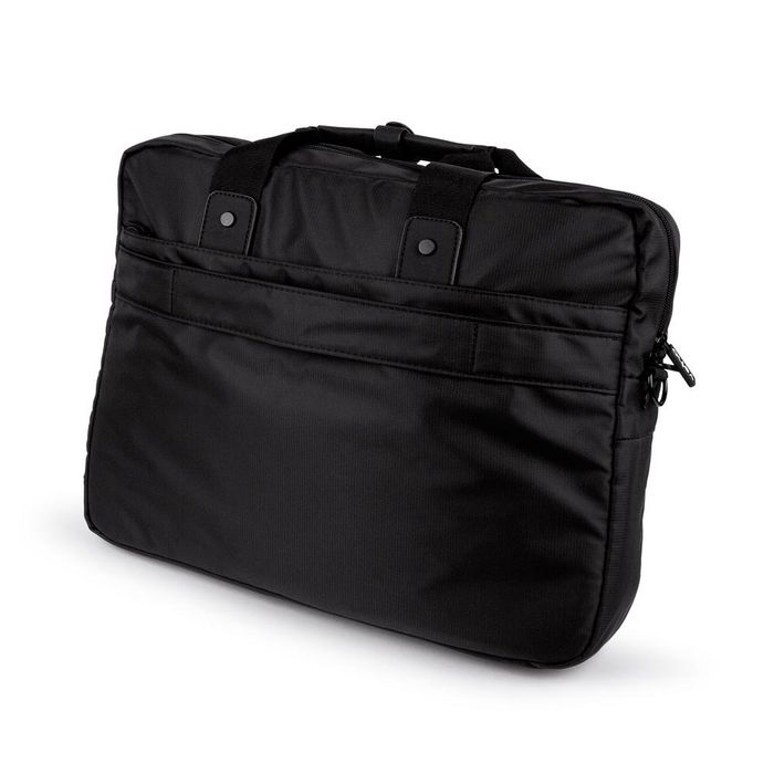 Veho T-1 Sac Porte-document Messenger pour Ordinateur Portable 15.6" et Tablette 10.1", Protection Superpaddée, Compartiment Zippé Extérieur et Sangle Réglable