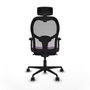 Piqueras y Crespo Chaise de Bureau Jorquera avec Appui-tête Violet