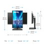 BenQ SW272Q Moniteur 27 pouces QHD IPS 60Hz Noir