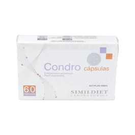 SIMILDIET Condro 60 gélules – Complément articulaire avocat soja harpagophyton