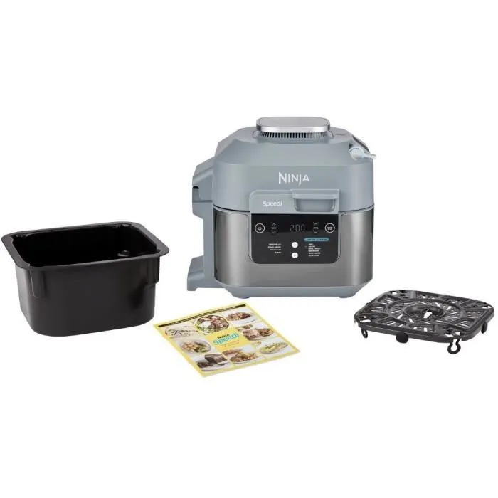 Ninja Speedi ON400EU - Multicuiseur 5,7L, 1780W, 10 Programmes, Cuisson Rapide 15 min, Friture sans Huile