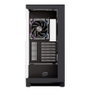 Einarex Z1K RGB Black Boîtier Gaming Midi Tower avec Verre Trempé et RGB