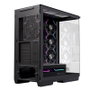 Einarex Z1K RGB Black Boîtier Gaming Midi Tower avec Verre Trempé et RGB