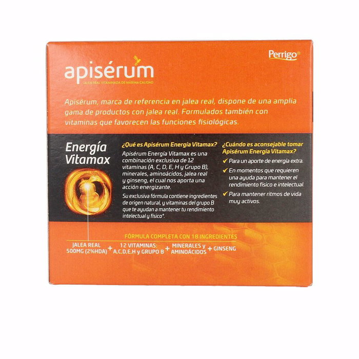 Apisérum Energía Vitamax 18 vials