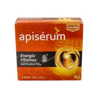 APISERUM APISETUM energia vitamax 18 vials