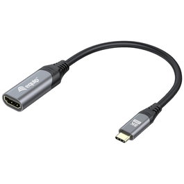 Equip Câble Adaptateur USB-C vers HDMI 2.1 8K 30Hz 4K 120Hz 15cm Or Aluminium