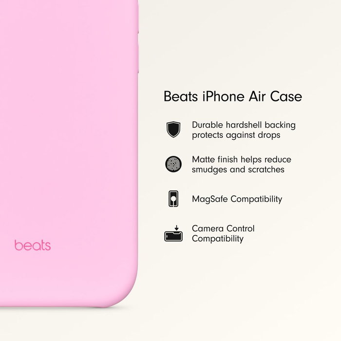 Protection pour téléphone portable Apple iPhone Air Rose