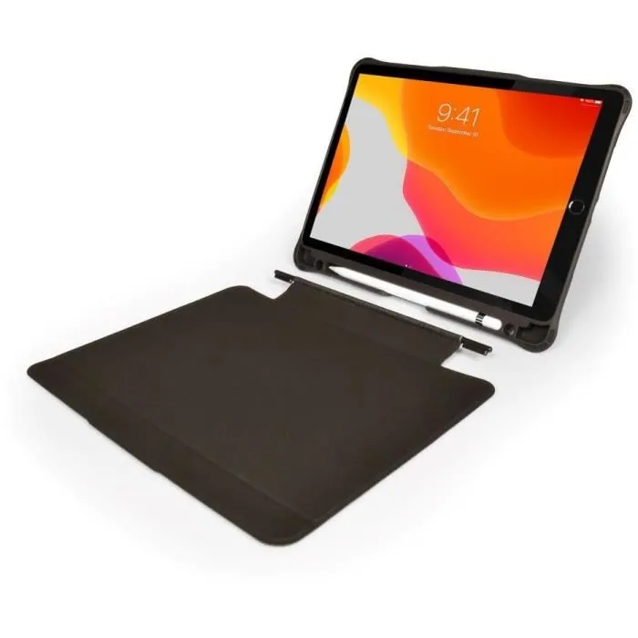 Port Designs Folio iPad 10.9" Gen 10 - 201530 Manchester II - Noir - Étui de protection avec coins renforcés contre chocs et rayures