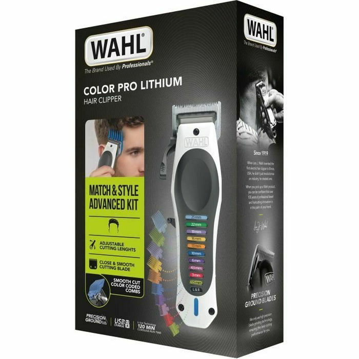 Wahl ColorPro Cordless Lithium Blanc / Noir Wahl ColorPro Cordless Lithium Blanc / Noir