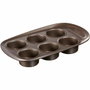 Pyrex Moule à muffins 6 cavités Marron