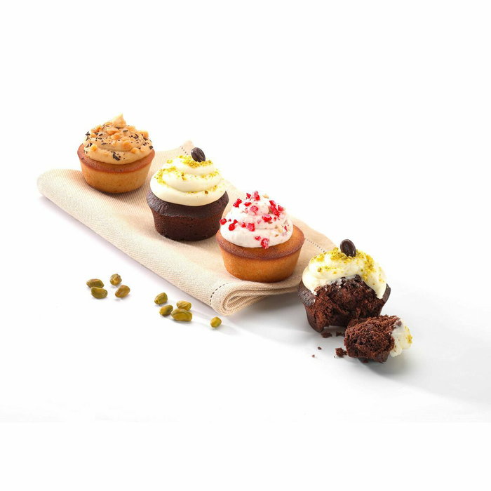 Pyrex Moule à muffins 6 cavités Marron