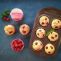 Pyrex Moule à muffins 6 cavités Marron