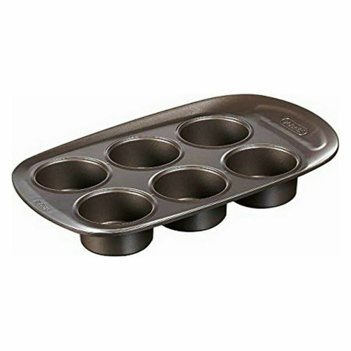 Pyrex Moule à muffins 6 cavités Marron