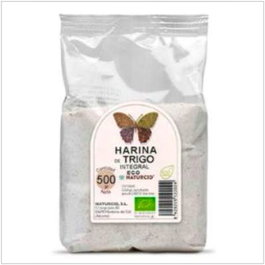 NATURCID Farine de Force de Blé Complet Bio 500g - Riche en Fibres, Source de Protéines