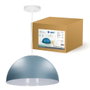 GSC Evolution Lampe de plafond suspendue Série Abala E27 Ø400mm Bleu