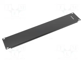 LANBERG Chape 2U Noir Standard 19 pouces
