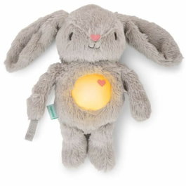 Ingenuity Veilleuse bébé Doudou lapin Sylvi avec détection de pleurs et attache-tétine