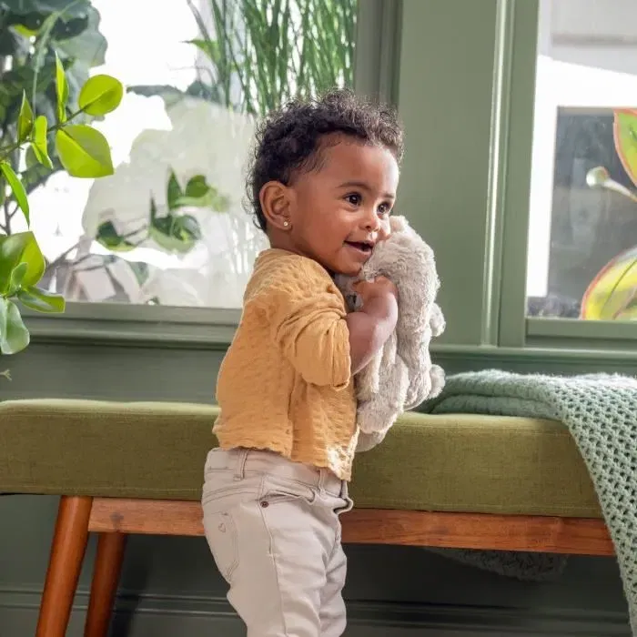 Ingenuity Veilleuse Doudou Bébé Sylvi - Peluche Musicale Lumineuse avec Détection des Pleurs, Attache-Tétine, 10 Mélodies, 5 Couleurs LED Ingenuity Veilleuse Doudou Bébé Sylvi - Peluche Musicale Lumineuse avec Détection des Pleurs, Attache-Tétine, 10 Mélodies, 5 Couleurs LED