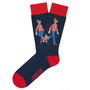Chaussettes Jimmy Lion Wally Friends Bleu 5,5