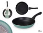 Kinvara Poêle à induction antiadhésive en aluminium pressé 22 cm (Set de 6)