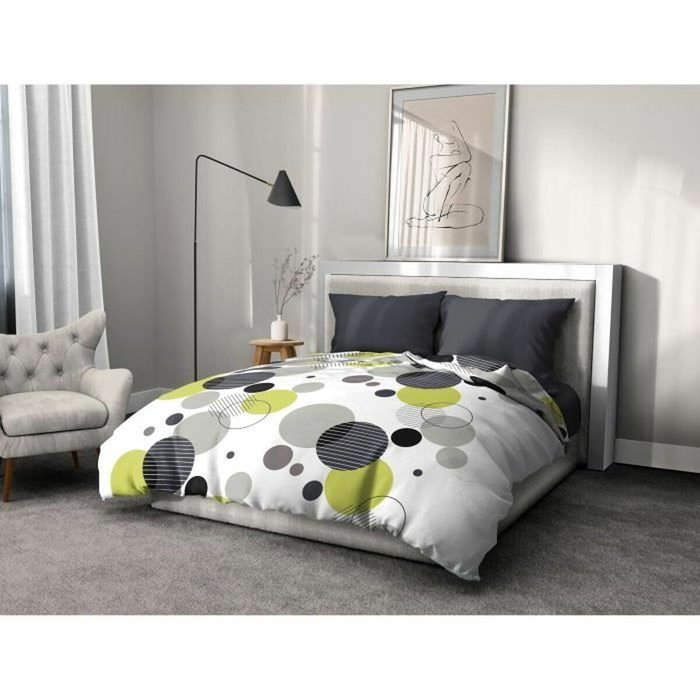 Home Linge Passion Parure de couette Bulle de Rêve Gris