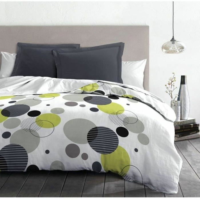 Home Linge Passion Parure de couette Bulle de Rêve Gris