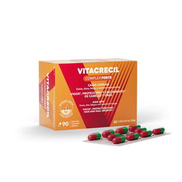 Vitacrecil Complex Forte Capsules Cheveux et Ongles 90 Unités