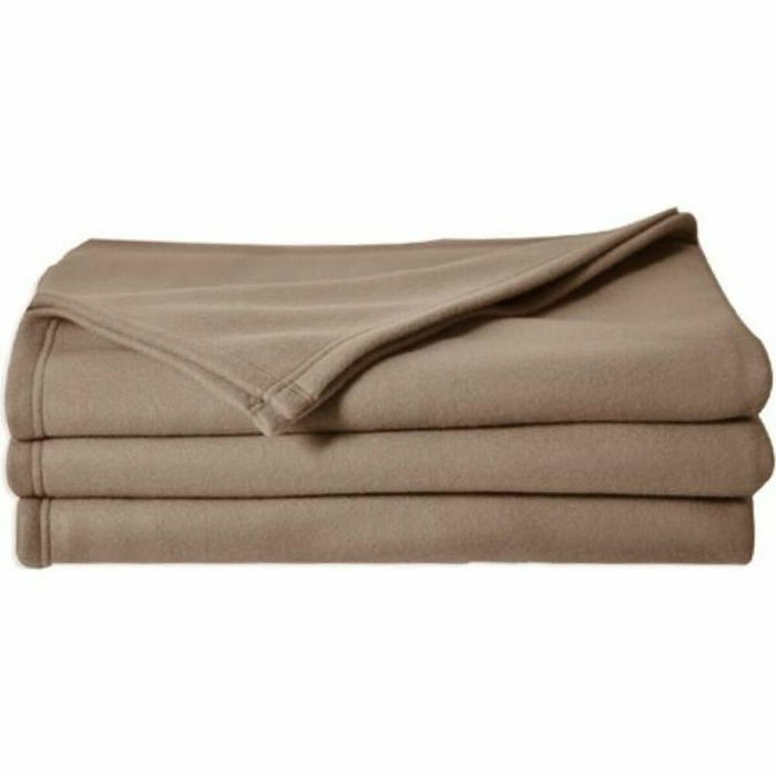 Toison D'Or Couverture Polaire Poleco Taupe 180 x 220 cm Toison D'Or Couverture Polaire Poleco Taupe 180 x 220 cm