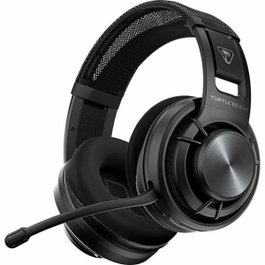 Turtle Beach Atlas Air Noir, Casque Gaming Ouvert Sans Fil avec Microphone, Bluetooth 5.2 et 2,4 GHz