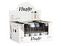 Vivalto Moulin à Poivre en Verre 112 ml, Assorti Blanc Noir Gris, 3.5 x 13.7 x 5 cm (Set de 24)