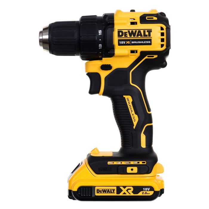 Perceuse à Percussion Dewalt DCD708D2T-QW 18 V 65 Nm 26 nm Perceuse à Percussion Dewalt DCD708D2T-QW 18 V 65 Nm 26 nm