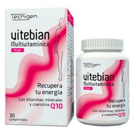 TECNIGEN VITEBIAN MUJER Q10 30 COMP