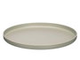 Leknes Assiette Plate 19,5 cm Diamètre Gris Polypropylène (Set de 24)