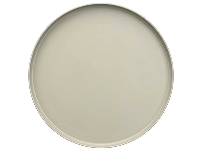 Leknes Assiette Plate 19,5 cm Diamètre Gris Polypropylène (Set de 24)