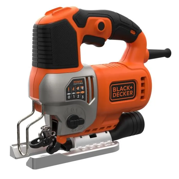 Black + Decker BES610K Scie sauteuse filaire 650W Black + Decker BES610K Scie sauteuse filaire 650W