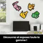 Mega Coffret de Construction Pixel Art Rétro Pokémon Évoli - 323 Pièces - HTH78 - Jouet de Construction pour Adultes et Enfants