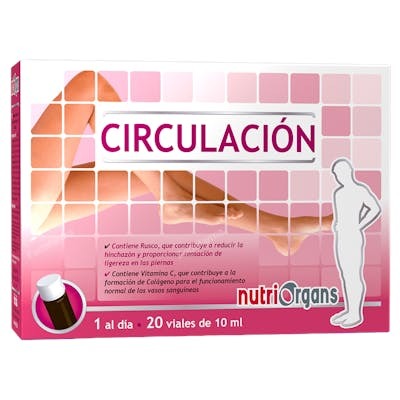 TONGIL NutriOrgans Circulación 20 ampoules de 10 ml