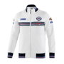 Sparco Sweat à capuche zippé Martini-R M Blanche