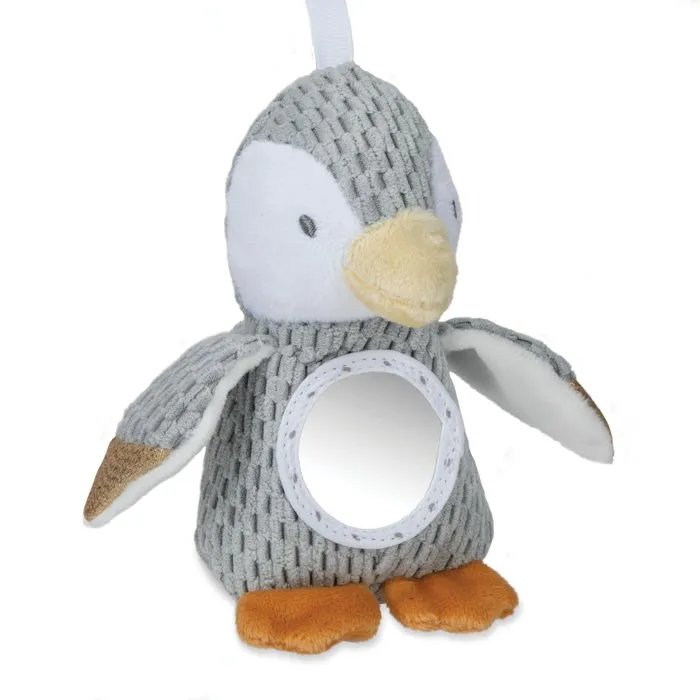 Nuby Coussin interactif moelleux Tummy Time - Gris / Blanc