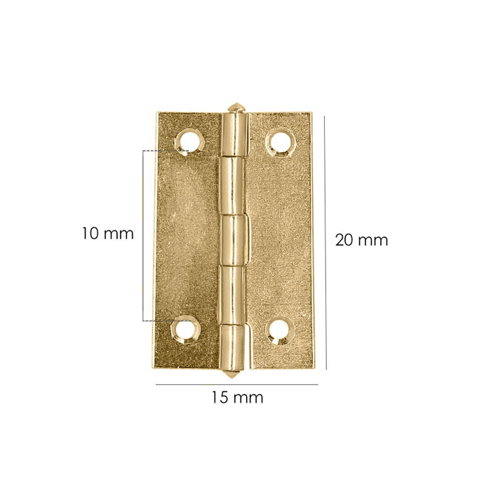 WOLFPACK LINEA PROFESIONAL Charnière 5005 laiton 3/4 pouces