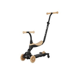 Ociotrends Patinete Qplay/Sema Evo - Trottinette 6 en 1 avec lumières, 3 roues, âge minimum 1 an, couleur beige