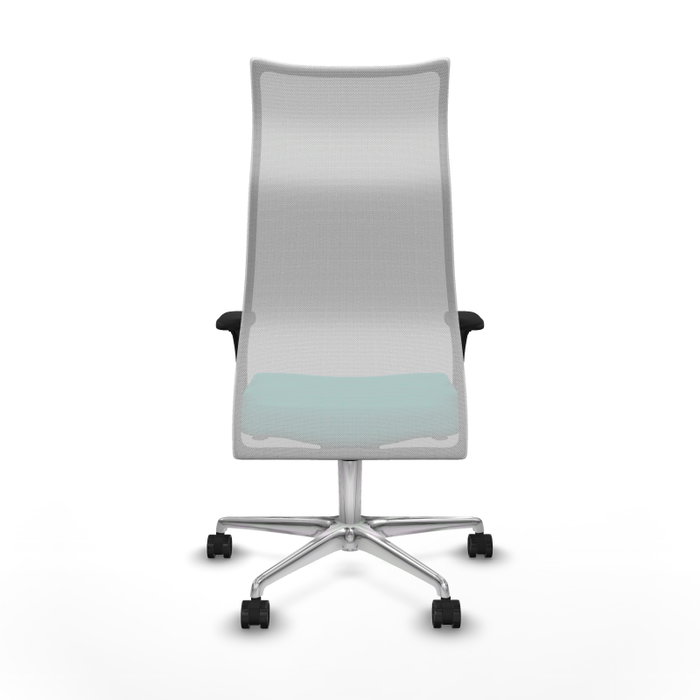 Piqueras y Crespo Chaise de Bureau Albacete Turquoise et Blanc Piqueras y Crespo Chaise de Bureau Albacete Turquoise et Blanc