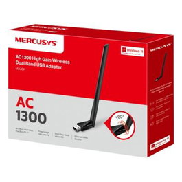 Mercusys Adaptateur WiFi USB MA30H - Clé USB sans fil pour réseau WLAN