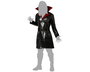 Disfraz Vampiro - Déguisement classique de vampire avec chemise rouge et cape noire pour adulte - Polyester - Halloween