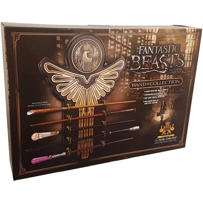 The Noble Collection Expositor Varitas – Présentoir 5 baguettes Harry Potter Fantastic Beasts