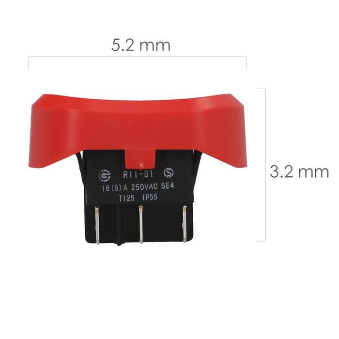 WOLFPACK LINEA PROFESIONAL Interrupteur pour aspirateur inoxydable 07010450 WOLFPACK LINEA PROFESIONAL Interrupteur pour aspirateur inoxydable 07010450