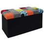 Home Deco Factory Banc-Pouf Plegable Patchwork