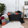 Home Deco Factory Banc-Pouf Plegable Patchwork