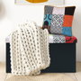 Home Deco Factory Banc-Pouf Plegable Patchwork