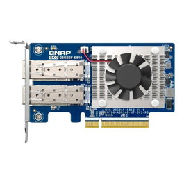 Qnap QXG-25G2SF-E810 Carte Réseau 2x SFP28 25 GbE PCIe 4.0 x8